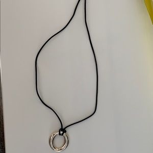 Tiffany Elsa Peretti “O” necklace.